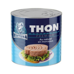 Thon au naturel 800g