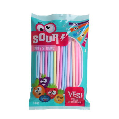 Becky's sour party pailles acidu