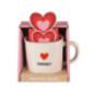 Mug valentin chocolat caramel