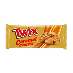 Biscuits centres caramel 144g