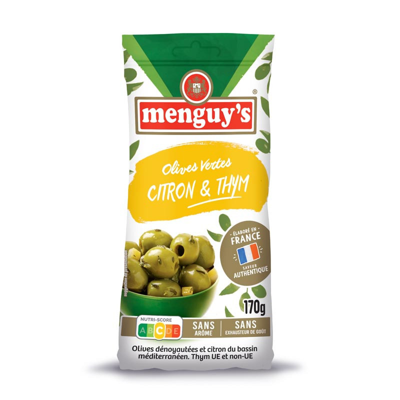 Olives vertes citron & thym