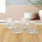 Set 4 tasses a the avec coupelle