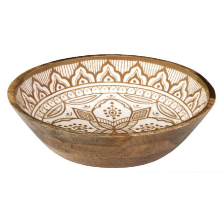 Saladier en bois ankara d28x7cm