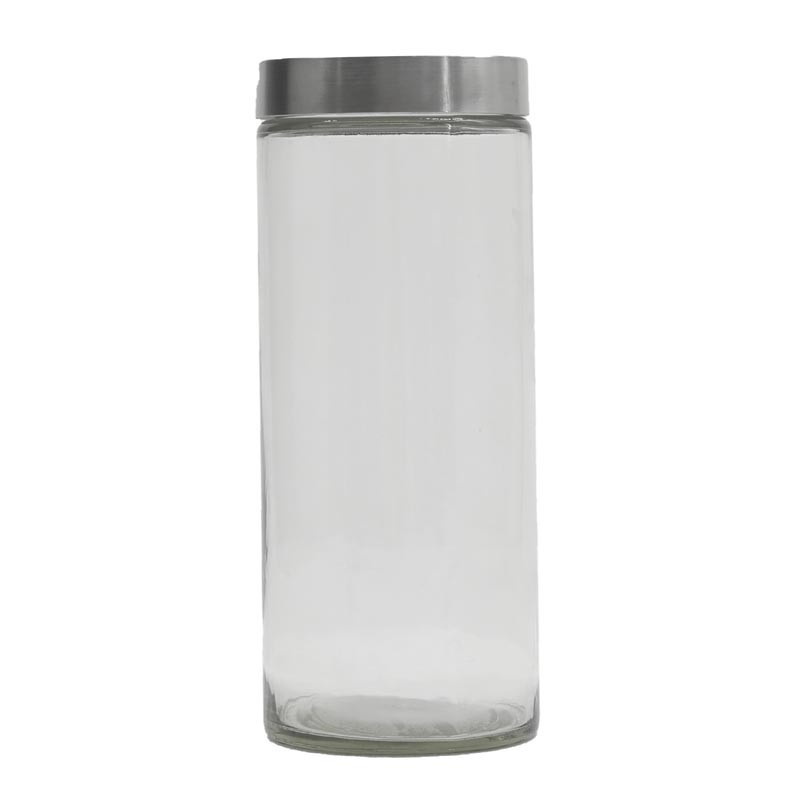 Bocal verre couvercle inox 2.2l