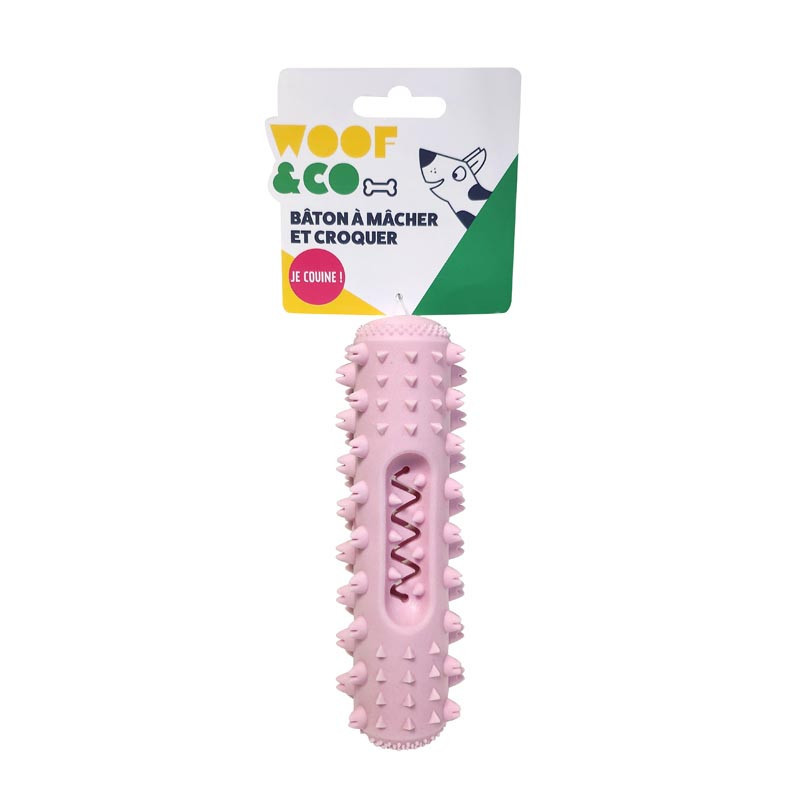 Jouet chien baton a macher