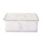 Bac rang frigo 2 panieres noir