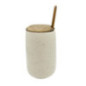 Pot a sel naturel avec couvercle