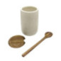 Pot a sel naturel avec couvercle