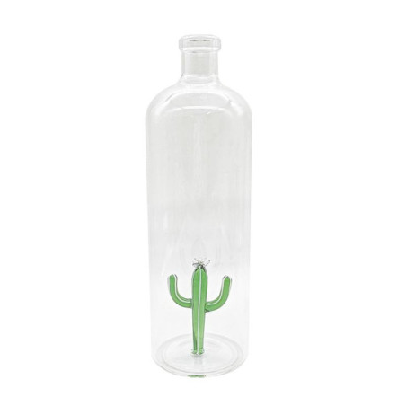 Bouteille 3d motif cactus