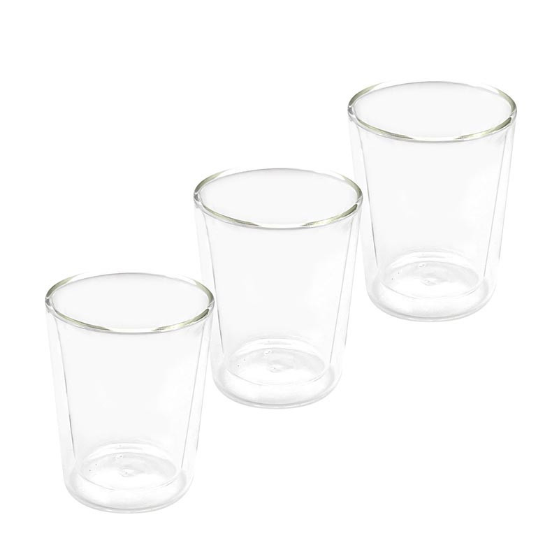 Set de 3 mugs double paroi