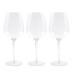Set de 3 verres a vin