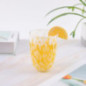 Set de 3 verre bas point blanc