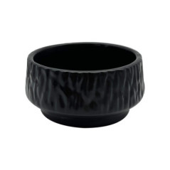 Bol texture noir/blanc 11.3cm
