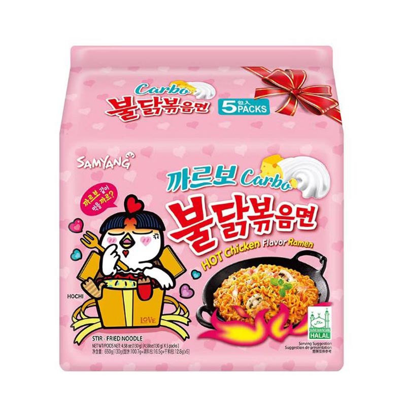 Samyang poulet ramen carbonara