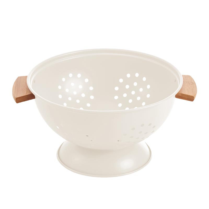 Passoire metal creme
