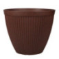 Pot plastique nervure o43cm