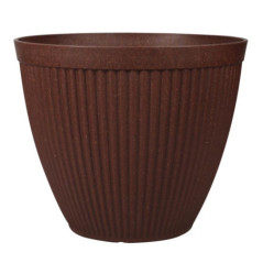 Pot plastique nervure o35cm