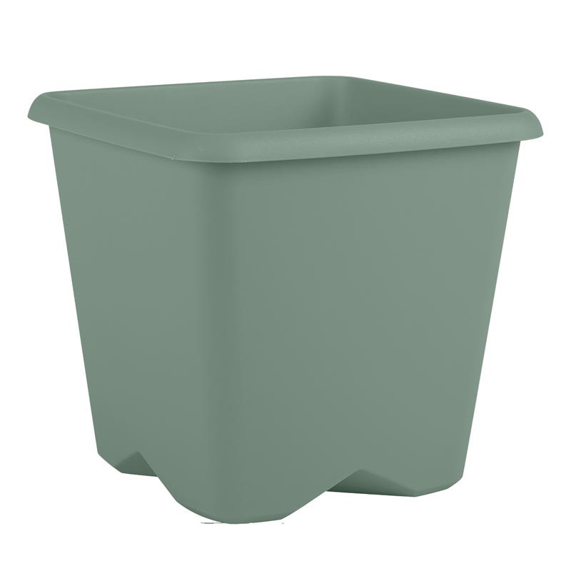 Pot carre chorus 40cm vert
