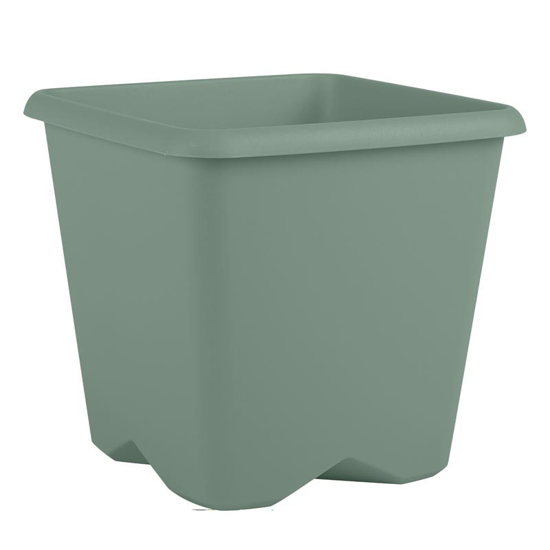 Pot carre chorus 25cm vert