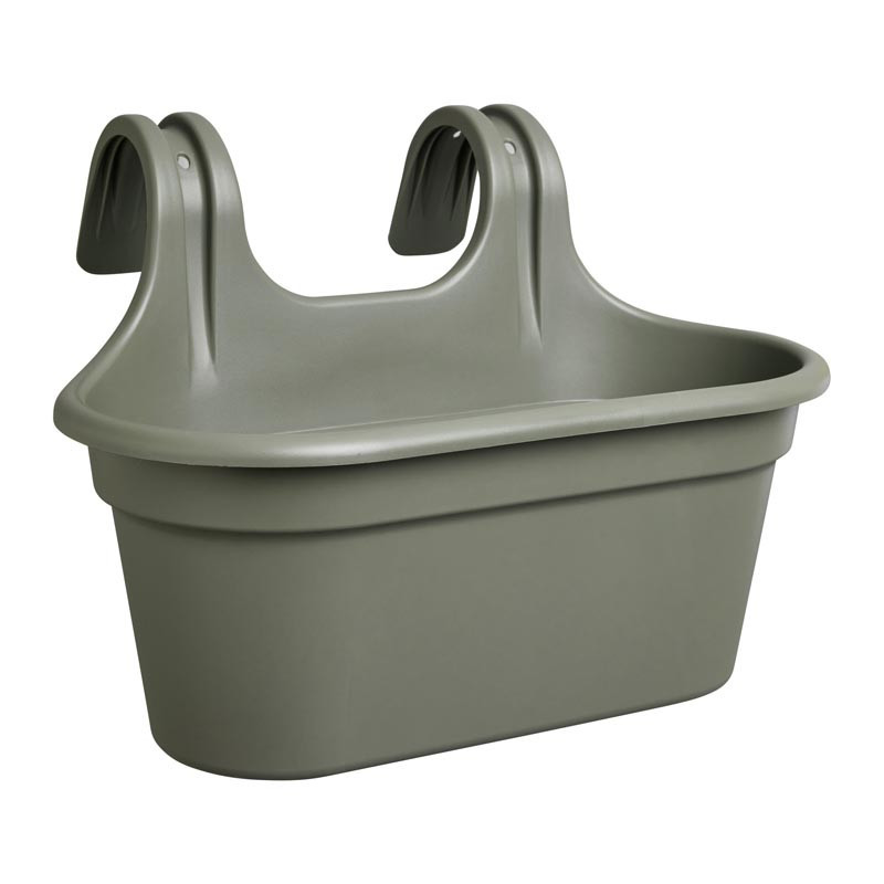Jardiniere a suspendre kaki