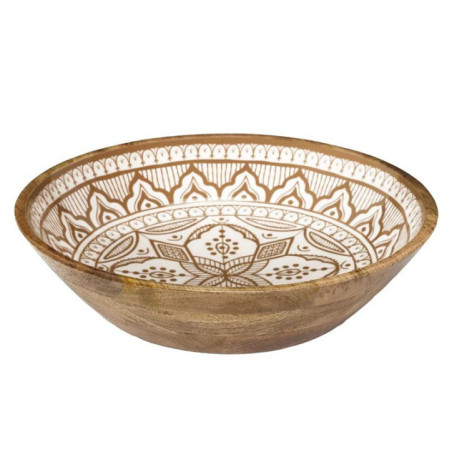 Saladier en bois ankara d33x8cm