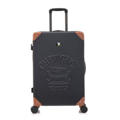 Trolley abs 60 cm noir/marron ch