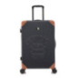 Trolley abs 60 cm noir/marron ch