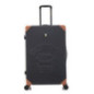 Trolley abs 70 cm noir/marron ch