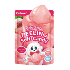 Bonbons a peler soft candy peche