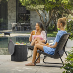 Pouf d'exterieur 5 en 1