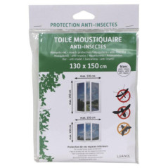 Toile moustiquaire 130x150 cm