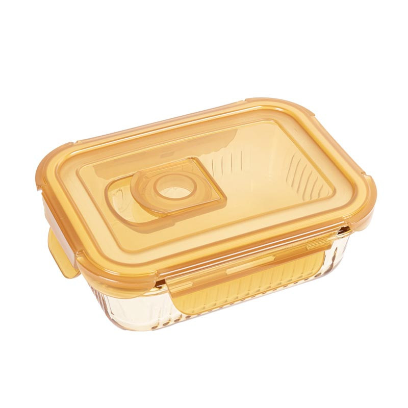 Boite en verre ambre 0.37l