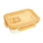 Boite en verre ambre 0.64l