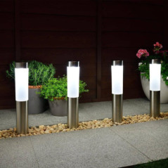 Borne solaire x4 o6.5cm blc frd