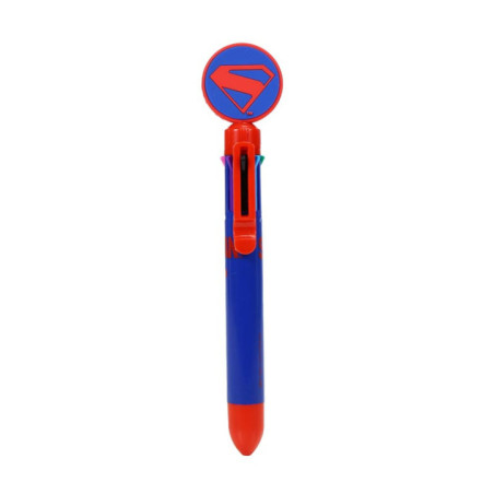 Superman  stylo 8 couleurs
