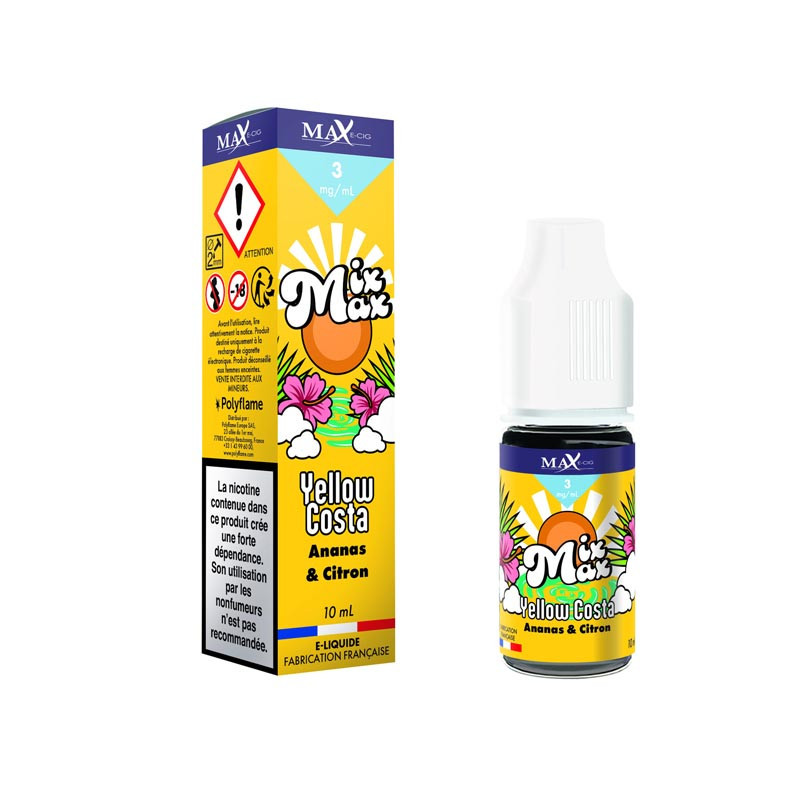 Max e-liq-3mg ananas citron dl5