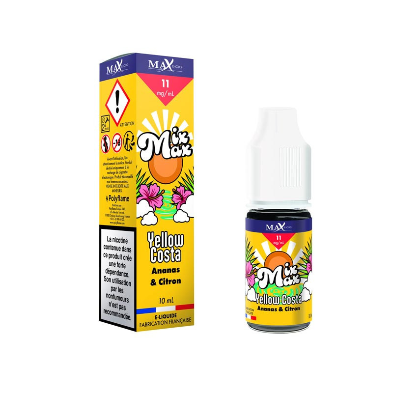 Max e-liq-11mg ananas citron dl5