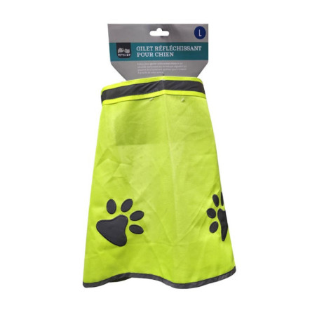 Gilet de securite fluorescent l