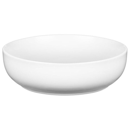 Pasta bol  blanche rebord droit