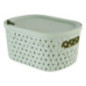 Panier 2,3l  sauge tressy