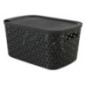 Panier 6,7l noir tressy