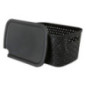 Panier 6,7l noir tressy