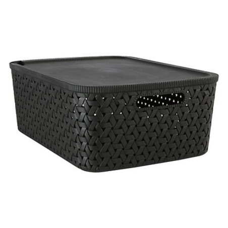 Panier 15l noir tressy