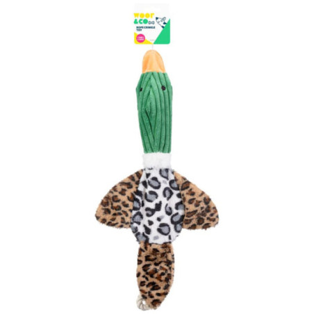 Jouet canard ou ecureuil corde