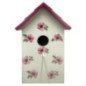 Cabane a oiseaux florale