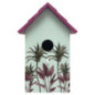 Cabane a oiseaux florale