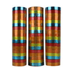 3 rouleaux de serpentins metal c