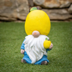 Statue gnome citron