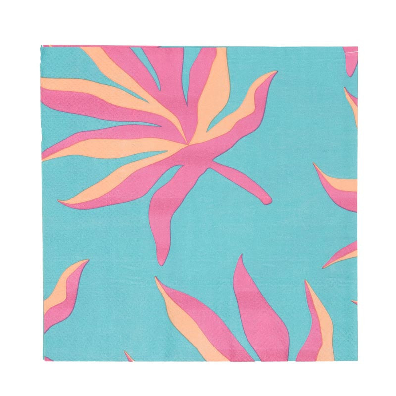 Serviette 33x33cm x20 paradiso