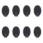 Lot crochets x8 stiky five noir
